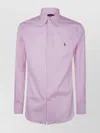 Polo Ralph Lauren Long Sleeve Shirt Button-down Collar In Pink