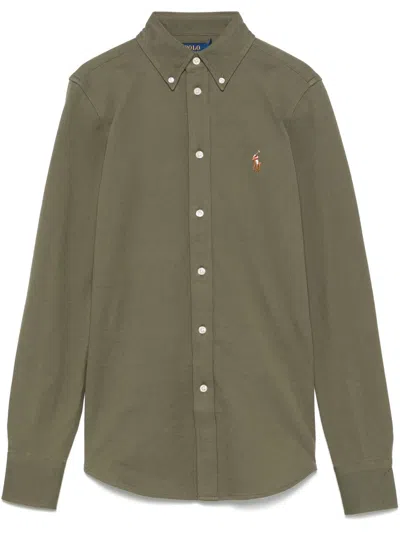 Polo Ralph Lauren Long-sleeve Shirt In Green