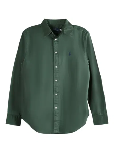 Polo Ralph Lauren Long-sleeve Shirt In Green