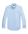 Polo Ralph Lauren Shirt Collared Buttons Long Sleeves In Blue