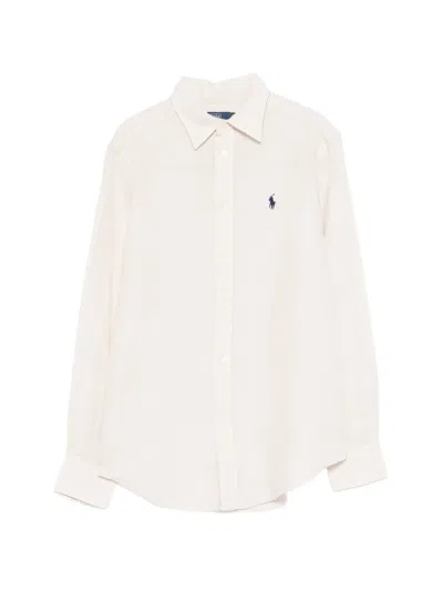 Polo Ralph Lauren Long-sleeve Shirt In White