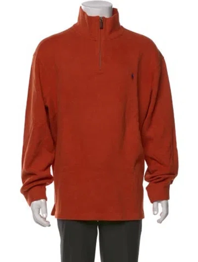 Pre-owned Polo Ralph Lauren Long Sleeve Shirt In Orange