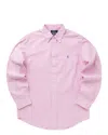 Polo Ralph Lauren Garment-dyed Oxford Shirt In Carmel Pink