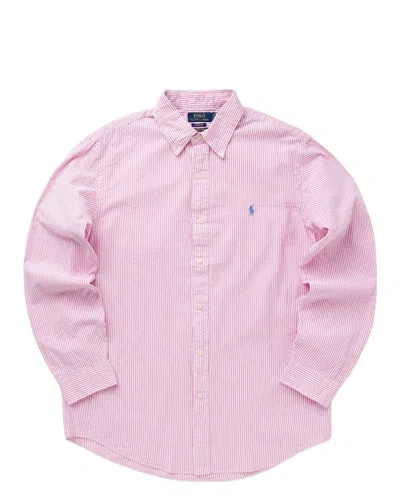 Polo Ralph Lauren Garment-dyed Oxford Shirt In Carmel Pink