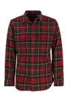 Polo Ralph Lauren Long Sleeve Sport Shirt In Multi