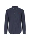 Polo Ralph Lauren Slim Fit Oxford Shirt In Blue