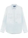 Polo Ralph Lauren Long Sleeve-sport Shirt Clothing In 6099 Indigo Mending
