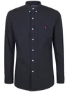 Polo Ralph Lauren Custom-fit Garment Dyed Oxford Shirt In Black
