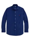 Polo Ralph Lauren Custom Fit Shirt In Blue