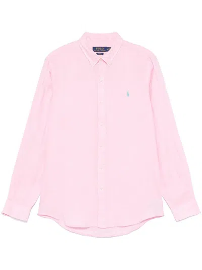 POLO RALPH LAUREN POLO RALPH LAUREN LONG SLEEVE-SPORT SHIRT CLOTHING