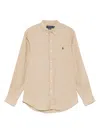 Polo Ralph Lauren Long Sleeve-sport Shirt Clothing In Neutral