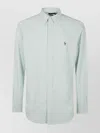 Polo Ralph Lauren Striped Button-down Oxford Shirt In Green