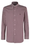 Polo Ralph Lauren Cotton Poplin Custom Fit Shirt In Neutral