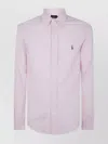 Polo Ralph Lauren Long Sleeve Shirt Button-down Collar In Pink