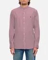 Polo Ralph Lauren Cotton Poplin Custom Fit Shirt In Red