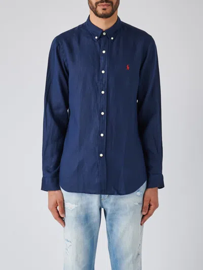 POLO RALPH LAUREN LONG SLEEVE SPORT SHIRT SHIRT