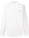 Polo Ralph Lauren Long Sleeve Sport Shirt In White