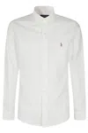 Polo Ralph Lauren Long Sleeve Shirt Button Down Collar In White