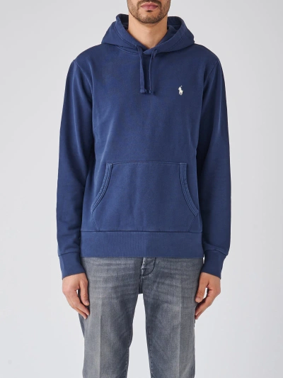 Polo Ralph Lauren Long Sleeve Sweartshirt Sweatshirt In Blu