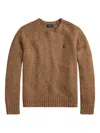 Polo Ralph Lauren Long Sleeve-pullover Clothing In Brown