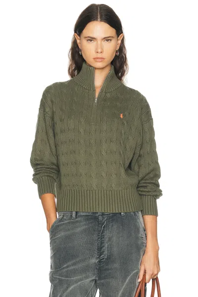 Polo Ralph Lauren Long Sleeve Sweater In Green