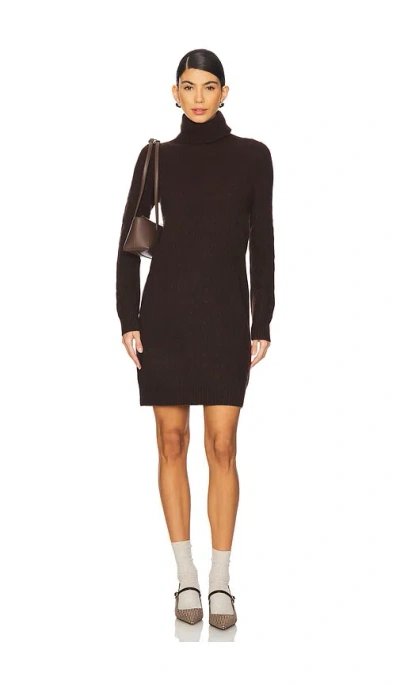 Polo Ralph Lauren Long Sleeve Sweater Dress In Cedar Heather
