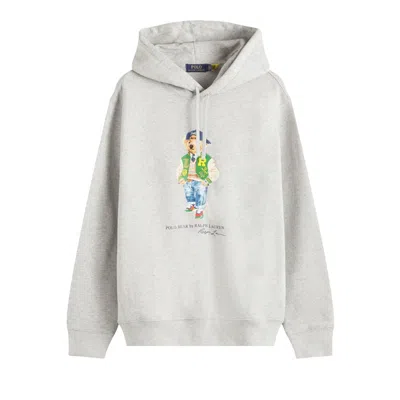 Pre-owned Polo Ralph Lauren Long-sleeve Sweatshirt 'andover Heather' In Grey