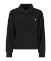 Polo Ralph Lauren Long Sleeve Sweatshirt In Black