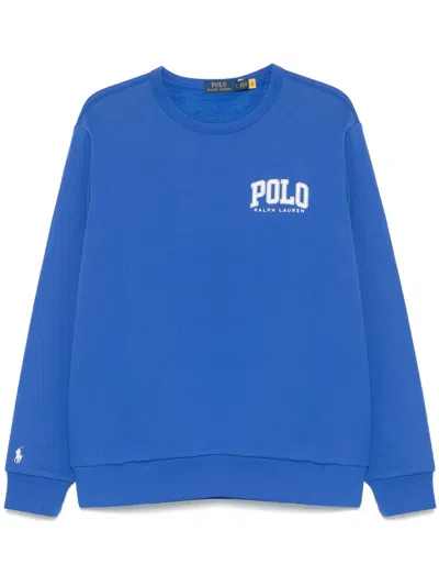 Polo Ralph Lauren Long-sleeve Sweatshirt In Blue