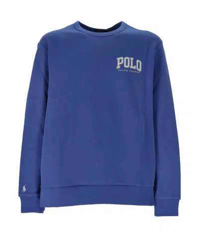 Polo Ralph Lauren Long-sleeve Sweatshirt In Blue