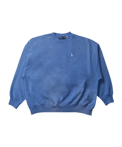 Polo Ralph Lauren Long Sleeve Sweatshirt In Summer Blue