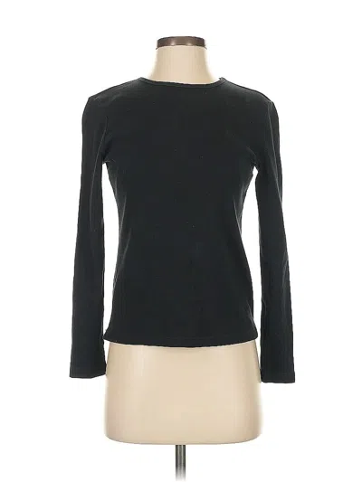 Pre-owned Polo Ralph Lauren Long Sleeve T-shirt In Black