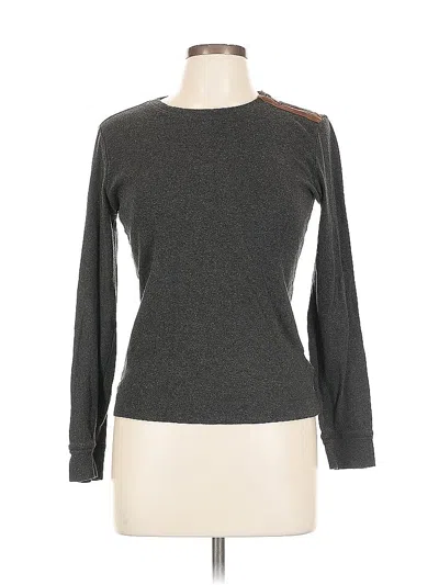 Pre-owned Polo Ralph Lauren Long Sleeve T-shirt In Gray