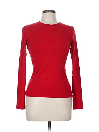 Pre-owned Polo Ralph Lauren Long Sleeve T-shirt In Red