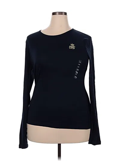Polo Ralph Lauren Long Sleeve T-shirt In Blue