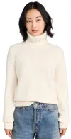 Polo Ralph Lauren Long Sleeve Turtleneck Pullover Authentic Cream In Authentic Cream