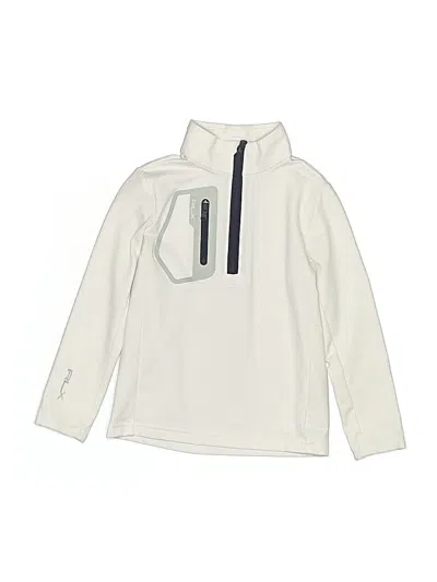 Pre-owned Polo Ralph Lauren Kids' Long Sleeve Turtleneck In White