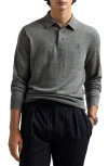 Polo Ralph Lauren Long-sleeve Polo Shirt In Gray