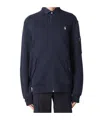 Polo Ralph Lauren Double-knit Bomber Jacket In Black
