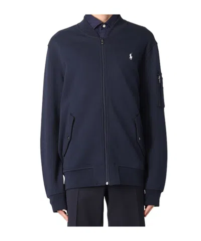 POLO RALPH LAUREN POLO RALPH LAUREN PONY EMBROIDERED ZIPPED JACKET
