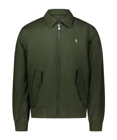 Polo Ralph Lauren Long-sleeved Casual Jacket In Armadillo Green