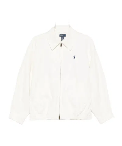 Polo Ralph Lauren Long-sleeved Casual Jacket In White