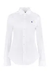 Polo Ralph Lauren Classic Long Sleeves Button Front Shirt Clothing In White