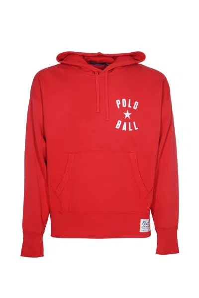 POLO RALPH LAUREN LONG-SLEEVED DRAWSTRING HOODIE