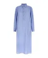 Polo Ralph Lauren Tunic Dress With Long Cuffed Sleeves In Blue