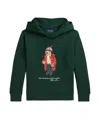 Polo Ralph Lauren Felpa Polo Bear Con Cappuccio In Green