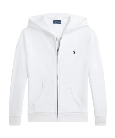 Polo Ralph Lauren Long-sleeved Hooded Hoodie In White