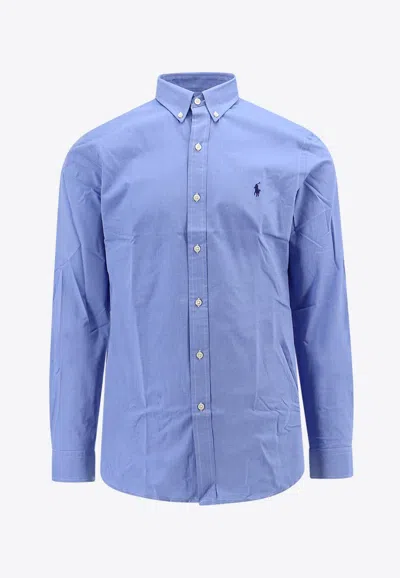 POLO RALPH LAUREN LONG-SLEEVED LOGO SHIRT