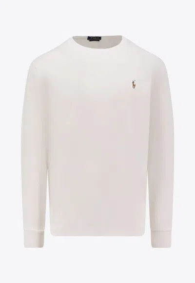 POLO RALPH LAUREN LONG-SLEEVED LOGO T-SHIRT