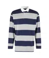 Polo Ralph Lauren Striped Polo Shirt In Blue